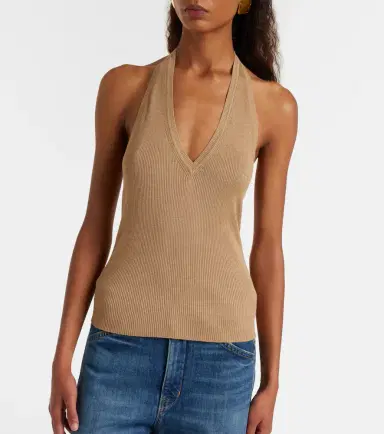 Nili Lotan Ivey halterneck silk top | Thumbnail 3 Nili Lotan Ivey halterneck silk top | Thumbnail 3