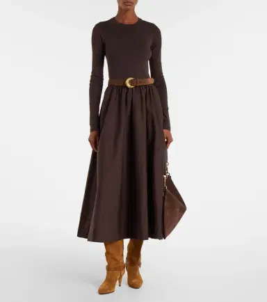 Polo Ralph Lauren Cotton midi dress | Thumbnail 6 Polo Ralph Lauren Cotton midi dress | Thumbnail 6