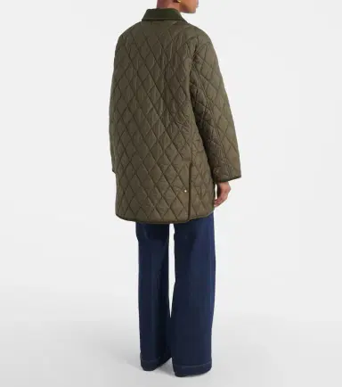 Polo Ralph Lauren Quilted corduroy-trimmed jacket | Thumbnail 2 Polo Ralph Lauren Quilted corduroy-trimmed jacket | Thumbnail 2