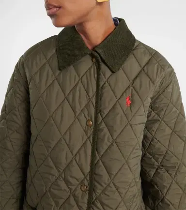 Polo Ralph Lauren Quilted corduroy-trimmed jacket | Thumbnail 5 Polo Ralph Lauren Quilted corduroy-trimmed jacket | Thumbnail 5