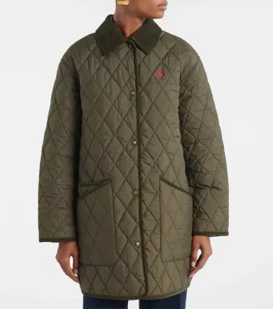Polo Ralph Lauren Quilted corduroy-trimmed jacket | Thumbnail 7 Polo Ralph Lauren Quilted corduroy-trimmed jacket | Thumbnail 7