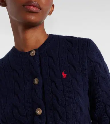 Polo Ralph Lauren Pony cable-knit wool and cashmere cardigan | Thumbnail 5 Polo Ralph Lauren Pony cable-knit wool and cashmere cardigan | Thumbnail 5