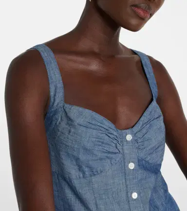 Polo Ralph Lauren Cotton chambray maxi dress | Thumbnail 2 Polo Ralph Lauren Cotton chambray maxi dress | Thumbnail 2