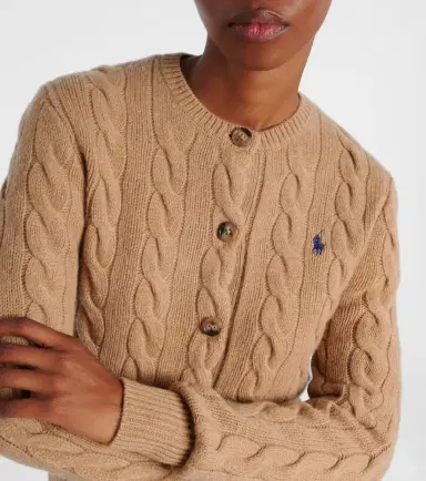 Polo Ralph Lauren Cable-knit wool and cashmere cardigan | Thumbnail 3 Polo Ralph Lauren Cable-knit wool and cashmere cardigan | Thumbnail 3