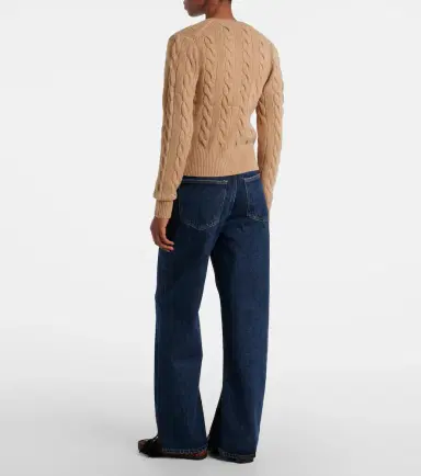 Polo Ralph Lauren Cable-knit wool and cashmere cardigan | Thumbnail 4 Polo Ralph Lauren Cable-knit wool and cashmere cardigan | Thumbnail 4