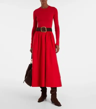 Polo Ralph Lauren Cotton midi dress | Thumbnail 2 Polo Ralph Lauren Cotton midi dress | Thumbnail 2