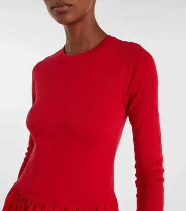 Polo Ralph Lauren Cotton midi dress | Thumbnail 4 Polo Ralph Lauren Cotton midi dress | Thumbnail 4