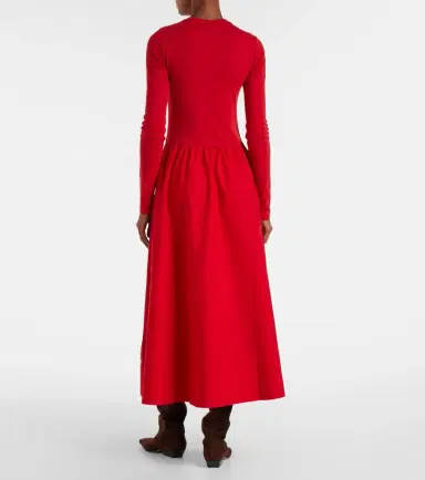 Polo Ralph Lauren Cotton midi dress | Thumbnail 7 Polo Ralph Lauren Cotton midi dress | Thumbnail 7