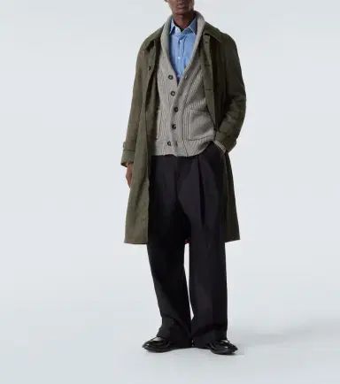 Thom Sweeney Wool and cashmere cardigan | Thumbnail 2 Thom Sweeney Wool and cashmere cardigan | Thumbnail 2