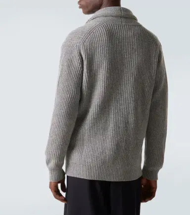 Thom Sweeney Wool and cashmere cardigan | Thumbnail 3 Thom Sweeney Wool and cashmere cardigan | Thumbnail 3