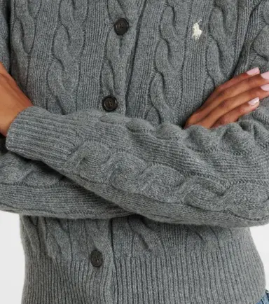Polo Ralph Lauren Cable-knit wool and cashmere cardigan | Thumbnail 5 Polo Ralph Lauren Cable-knit wool and cashmere cardigan | Thumbnail 5