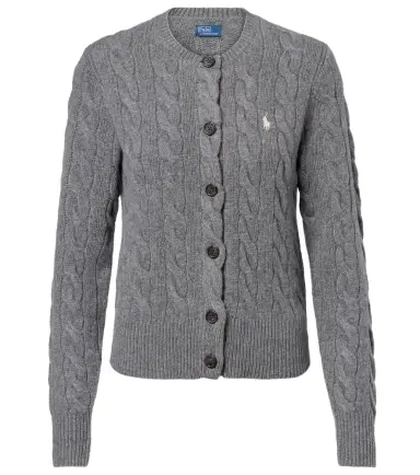 Polo Ralph Lauren Cable-knit wool and cashmere cardigan | Thumbnail 1 Polo Ralph Lauren Cable-knit wool and cashmere cardigan | Thumbnail 1