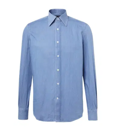 Thom Sweeney Denim shirt | Thumbnail 1 Thom Sweeney Denim shirt | Thumbnail 1