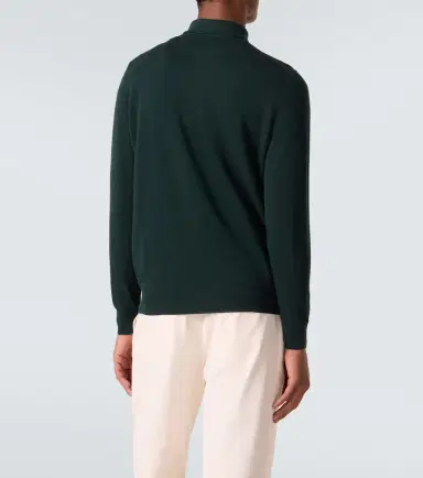 Thom Sweeney Wool polo sweater | Thumbnail 2 Thom Sweeney Wool polo sweater | Thumbnail 2
