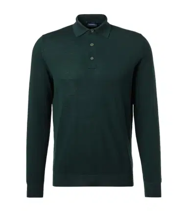 Thom Sweeney Wool polo sweater | Thumbnail 1 Thom Sweeney Wool polo sweater | Thumbnail 1