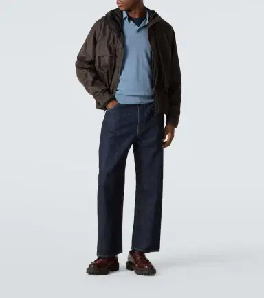 Thom Sweeney Wool polo sweater | Thumbnail 4 Thom Sweeney Wool polo sweater | Thumbnail 4