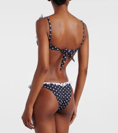 Bananhot Angela polka-dot ruffled bikini top | Thumbnail 3 Bananhot Angela polka-dot ruffled bikini top | Thumbnail 3