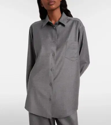 The Row Pino virgin wool shirt | Thumbnail 2 The Row Pino virgin wool shirt | Thumbnail 2