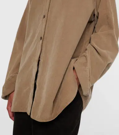 The Row Sisilia cotton corduroy shirt | Thumbnail 4 The Row Sisilia cotton corduroy shirt | Thumbnail 4