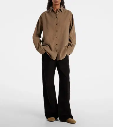 The Row Sisilia cotton corduroy shirt | Thumbnail 6 The Row Sisilia cotton corduroy shirt | Thumbnail 6