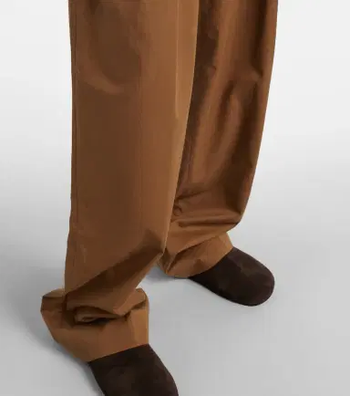 The Row Igor cotton and cashmere wide-leg pants | Thumbnail 4 The Row Igor cotton and cashmere wide-leg pants | Thumbnail 4