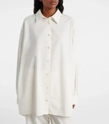 The Row Luka cotton and cashmere shirt | Thumbnail 2 The Row Luka cotton and cashmere shirt | Thumbnail 2