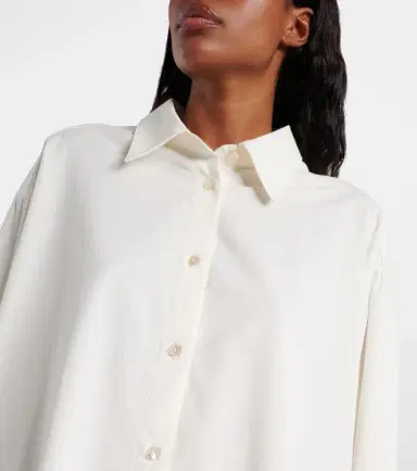 The Row Luka cotton and cashmere shirt | Thumbnail 5 The Row Luka cotton and cashmere shirt | Thumbnail 5