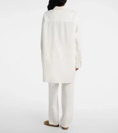 The Row Luka cotton and cashmere shirt | Thumbnail 6 The Row Luka cotton and cashmere shirt | Thumbnail 6