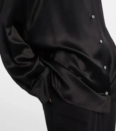 The Row Sisilia oversized silk satin shirt | Thumbnail 6 The Row Sisilia oversized silk satin shirt | Thumbnail 6