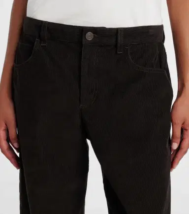 The Row Eglitta cotton corduroy straight pants | Thumbnail 3 The Row Eglitta cotton corduroy straight pants | Thumbnail 3
