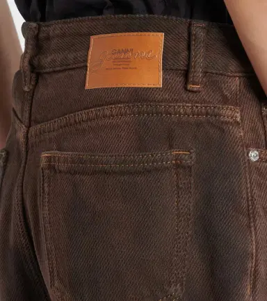 Ganni High-rise wide-leg jeans | Thumbnail 2 Ganni High-rise wide-leg jeans | Thumbnail 2