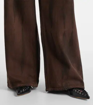 Ganni High-rise wide-leg jeans | Thumbnail 3 Ganni High-rise wide-leg jeans | Thumbnail 3