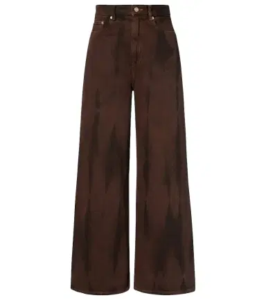 Ganni High-rise wide-leg jeans | Thumbnail 1 Ganni High-rise wide-leg jeans | Thumbnail 1