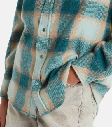 God's True Cashmere Checked cashmere overshirt | Thumbnail 2 God's True Cashmere Checked cashmere overshirt | Thumbnail 2