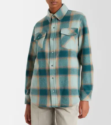 God's True Cashmere Checked cashmere overshirt | Thumbnail 6 God's True Cashmere Checked cashmere overshirt | Thumbnail 6