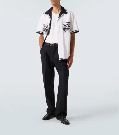 Dolce & Gabbana Majolica printed cotton shirt | Thumbnail 2 Dolce & Gabbana Majolica printed cotton shirt | Thumbnail 2