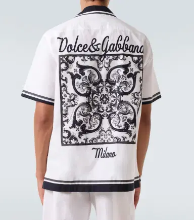 Dolce & Gabbana Majolica printed cotton shirt | Thumbnail 3 Dolce & Gabbana Majolica printed cotton shirt | Thumbnail 3
