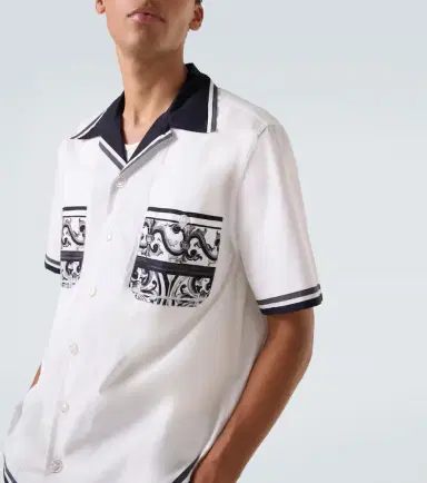 Dolce & Gabbana Majolica printed cotton shirt | Thumbnail 5 Dolce & Gabbana Majolica printed cotton shirt | Thumbnail 5