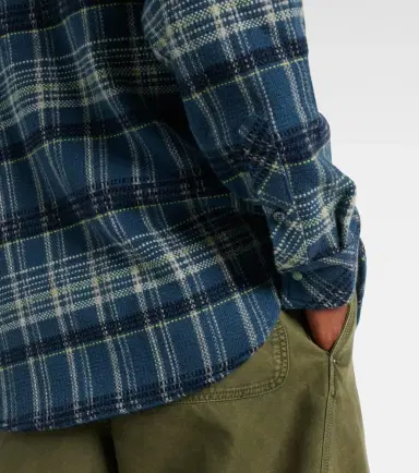 God's True Cashmere Checked cashmere shirt | Thumbnail 2 God's True Cashmere Checked cashmere shirt | Thumbnail 2