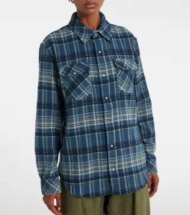 God's True Cashmere Checked cashmere shirt | Thumbnail 4 God's True Cashmere Checked cashmere shirt | Thumbnail 4