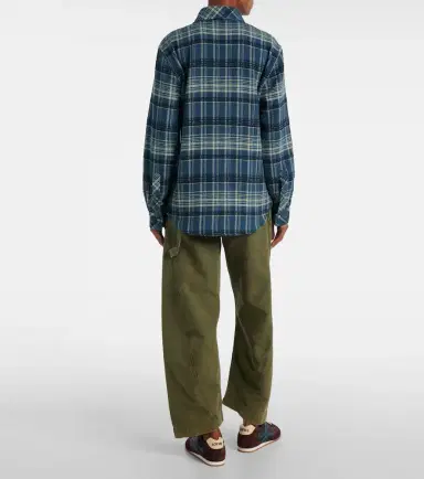 God's True Cashmere Checked cashmere shirt | Thumbnail 6 God's True Cashmere Checked cashmere shirt | Thumbnail 6