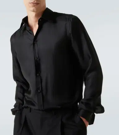 Dolce & Gabbana Martini silk twill shirt | Thumbnail 4 Dolce & Gabbana Martini silk twill shirt | Thumbnail 4