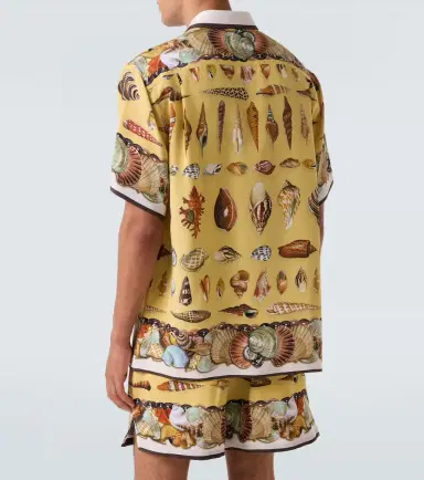 Dolce & Gabbana Printed silk crêpe shirt | Thumbnail 3 Dolce & Gabbana Printed silk crêpe shirt | Thumbnail 3