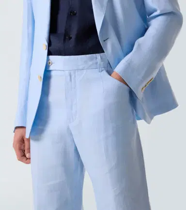 Dolce & Gabbana Linen straight pants | Thumbnail 2 Dolce & Gabbana Linen straight pants | Thumbnail 2