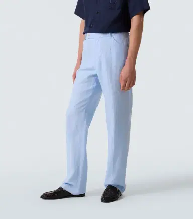 Dolce & Gabbana Linen straight pants | Thumbnail 5 Dolce & Gabbana Linen straight pants | Thumbnail 5