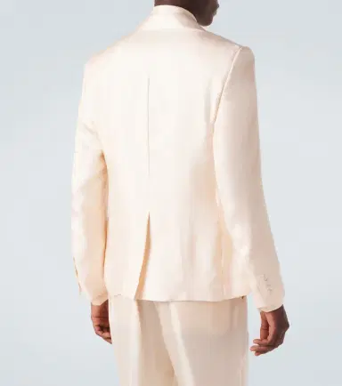 Dolce & Gabbana Sicilia Light silk twill blazer | Thumbnail 4 Dolce & Gabbana Sicilia Light silk twill blazer | Thumbnail 4