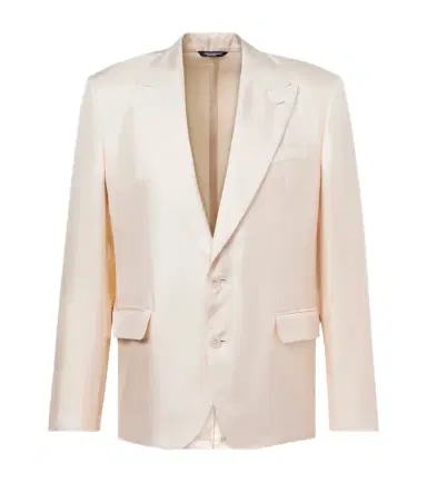 Dolce & Gabbana Sicilia Light silk twill blazer | Thumbnail 1 Dolce & Gabbana Sicilia Light silk twill blazer | Thumbnail 1