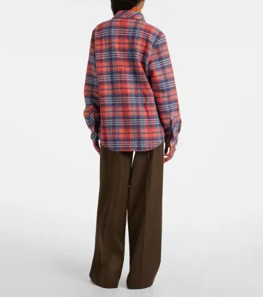 God’s True Cashmere Americana plaid cashmere shirt | Thumbnail 2 God’s True Cashmere Americana plaid cashmere shirt | Thumbnail 2