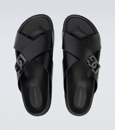 Dolce & Gabbana Leather slides | Thumbnail 6 Dolce & Gabbana Leather slides | Thumbnail 6