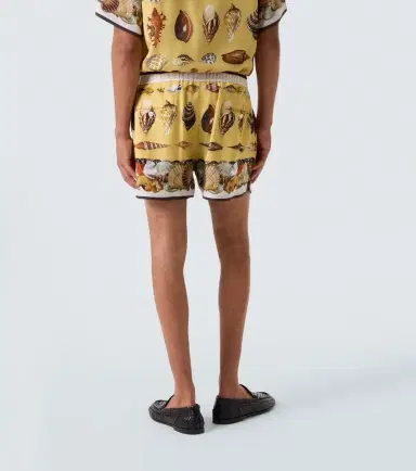Dolce & Gabbana Printed silk shorts | Thumbnail 2 Dolce & Gabbana Printed silk shorts | Thumbnail 2
